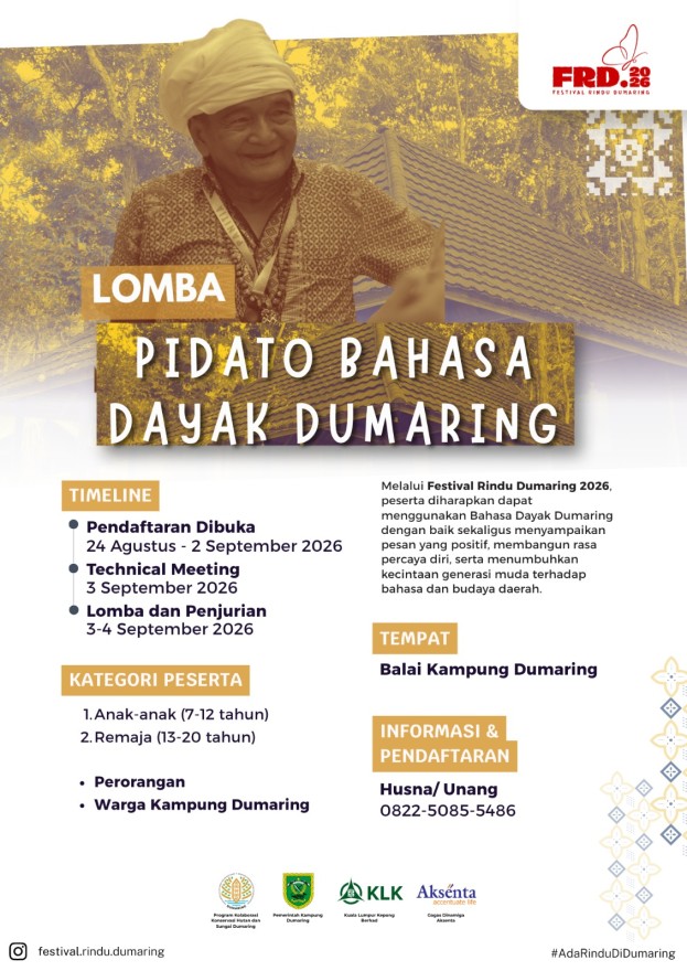 Dalam Rangka Memeriahkan Festifal Budaya Rindu Dumaring 